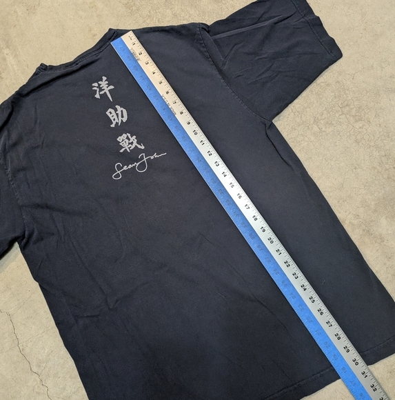 VTG Sean John Shirt Graphic Faded Mens L - Picture 7 of 8